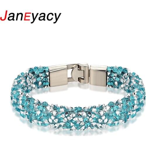 2019 New Fashion Crystal Bracelet CZ Bracelet Charm Womens Bracelet Best Jewelry Valentines Day present Pulseira Masculina