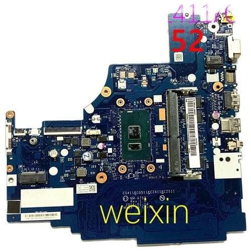 NM-A752 Laptop motherboard for Lenovo 310-15ISK 310-15IKB original mainboard 4GB-RAM I7-6500UUMA