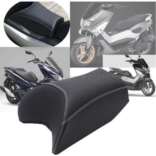 Front racer leather custom crotch under seat saddle pan cushion For Yamaha NMAX 125 N-MAX 155 NMAX 150 2015 2016 2017 2018 2019
