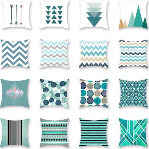 Home Decoration Supplies Nordic Style Classic Geometric Pillowcase Office Sofa Cushion Pillowcase Practical