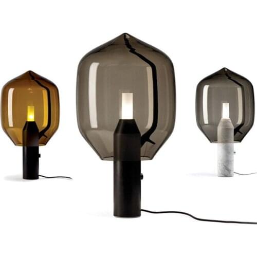 Modern led glass glass ball bedside lamp lampara mesa noche xiaomi mijia for bedroom bedside deco