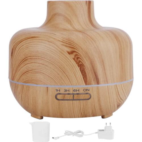 400ml Ultrasonic Humidifier Aroma Essential Oil Diffuser with 7 Color Night Light EU 100-240V Home Appliance