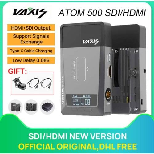 Vaxis ATOM 500 SDI HDMI Cable-Compatible Transmission for Camera Wireless Image Video 1080PHD Transmitter Receiver Vs mars 400S