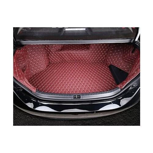 High quality! Special trunk mats for New Toyota Corolla hybrid 2016-2014 durable waterproof boot carpets liner,Free shipping