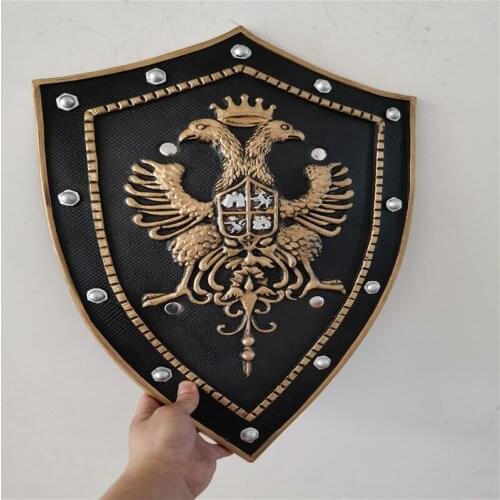 1:1 Cosplay Movie Game Anime Weapon Prop Role Play Royal Double Eagle Crown Knight Glory 51CM PU Weapon Model Toy Halloween Gift