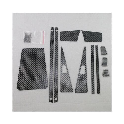 1/10 D130 RC Rock Crawler Car Model Metal Antiskid Plate A Spare Part DIY Model TH01551-SMT4
