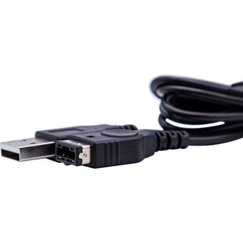 1.2M for GBA SP Charging Cable USB Charger Lead for Nintendo DS NDS GBA SP Charging Cable Cord for Game Boy Advance SP 50Pcs/lot