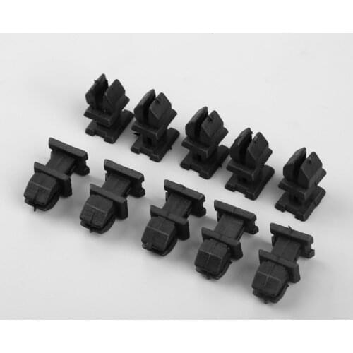 10Pcs Boot Trim Strip Cover Clips Auto Fastener For Mercedes Benz SLK CLK SL S W220 W140 CLS CLASS Car Plastic Rivets Automobile