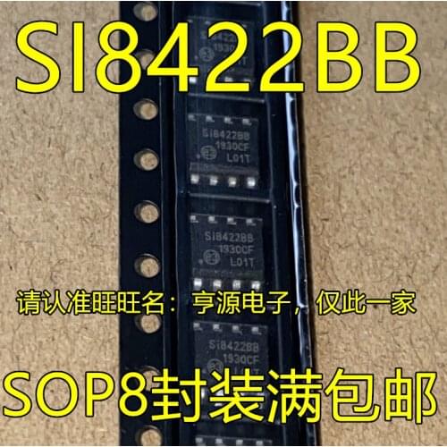 100% New&original SI8422 SI8422BB SI8422BB-D-ISR SOP8 IC
