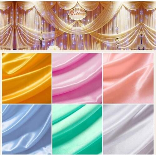 150cm Width by 70M length wedding background fabric/ Pearl ice silk cloth fabric for Banquet /wedding backdrop fabric