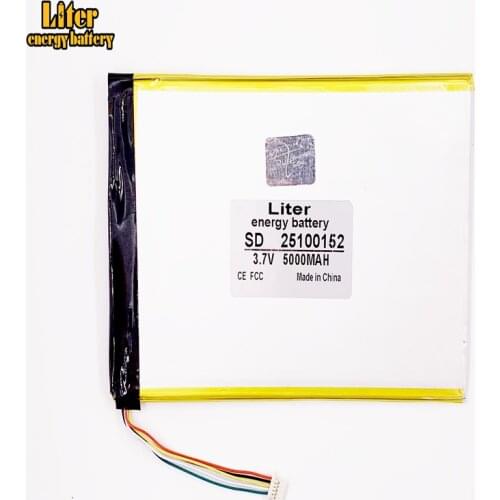 5 thread factory direct products tablet battery 25100152 3.7V 5000mah 10 -inch Tablet PC built-in battery