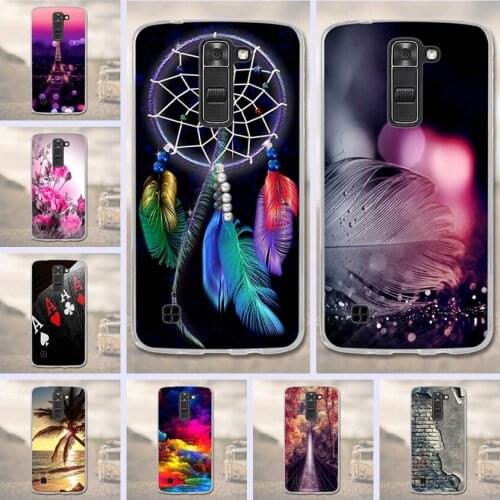 Case Cover for LG LG K7 K330/Tribute 5 LS675/X210 X210DS Fashion 3D Back Cover Fundas for LG K7 TPU Soft Silicon Phone Case