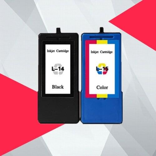 Ink Cartridges For Lexmark 14 15 Black & Color ink cartridge for lexmark 14 15 For Lexmark Z2300 Z2320 X2650 X2600 X2670 Printer