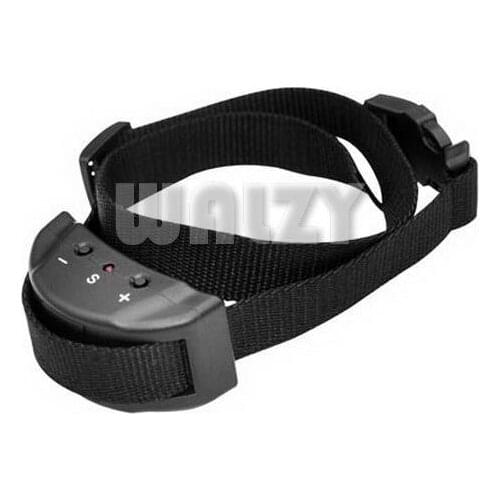 Digital Voice Control Pet dog Training no Barking Shock Bark Stop Collar with + - Button Adjusted to Control the Sensitivity