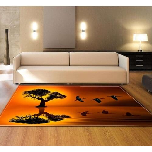 Oil painting style floor rug 3D pattern bathroom home for living room tea table carpet carpets rug bedroom carpet