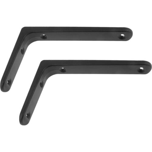 Metal Wall Hanging Braces Shelf Bracket Heavy Duty Supporter Commodity Shelves