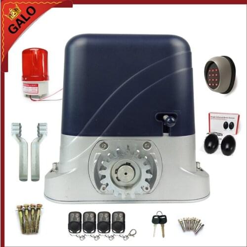 Waterproof Sliding Gate Operators With Limit Switch Max Weight 800KG With Wireless Remote Control Kit Support Choice