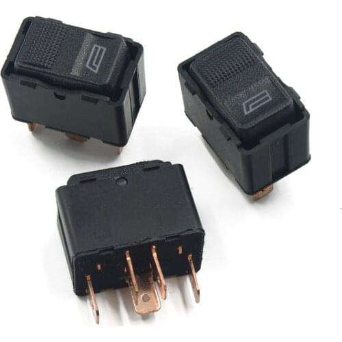 High quility 893 959 855 / 4A0959855A For Audi A6 C4 V8 Quattro 80 B3 B4 90 100 Coupe Cabriolet Power Window Switch RED Light