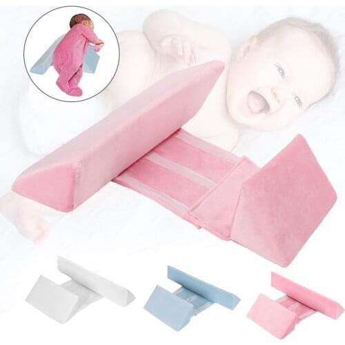 New born Baby Shaping Styling Pillow Anti-rollover Side Sleeping Pillow Triangle Infant Baby Positioning Pillow For 0-6 Months