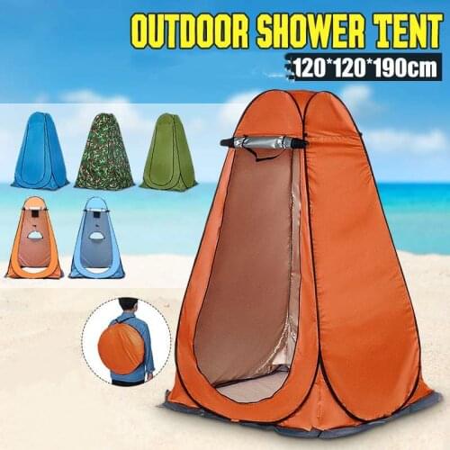 Portable Privacy Shower Toilet Camping Camouflage Bathing Tent Photography Locker Room Outdoor Fishing Bird Watching Equipment