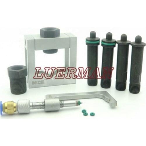 Common rail injector repair fixture clamping adapter kits tools