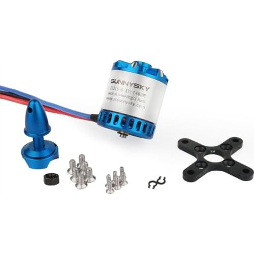 SUNNYSKY X2216 III V3 KV880 KV950 KV1100 KV1250 KV1400 KV2600 Brushless Motor ShortShaft for RC Airplane Fixed-Wing Multirotor