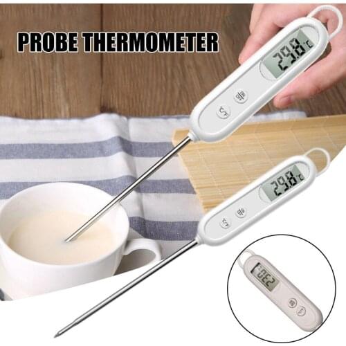 BBQ Meat Thermometer with Hanging Hole Food Thermometer Fast and Accurate to Read Frying Grilling Cooking Accessory MAZI888