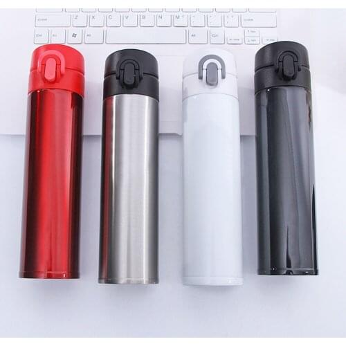 500ml Business Vacuum Flask with Filter Stainless Steel Tumbler Portable Insulated Cup Thermos Bottle Coffee Travel Mug dropship