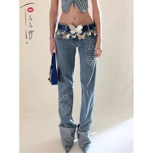 Женские прямые джинсы TOSSY China At AliExpress