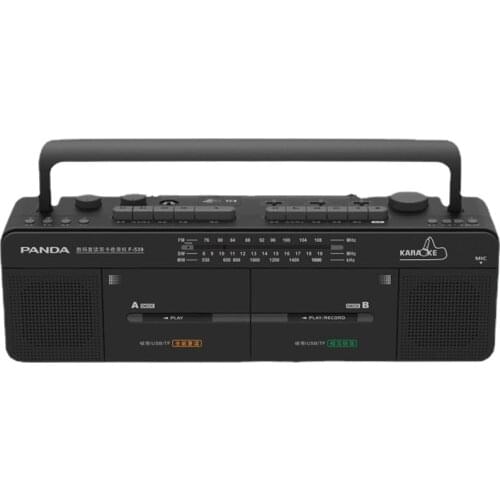 Dual-Card Recorder Included Voice Recorder Tape Machine English Player Junior High School Students' English Teaching