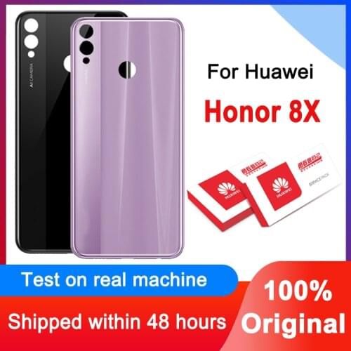 High Quality Back Housing Replacement For Huawei Honor 8X Back Cover Battery Glass For Huawei Honor 8X Rear Cover