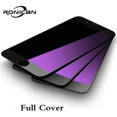 RONICAN Full Cover Tempered Glass For Apple iphone 6 Plus 6s Plus Screen Protector Anti Blue Light Protective Film for iphone 6