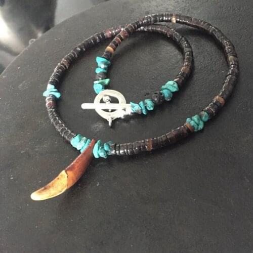 Wolf Tooth, Mens Necklace, Mens wolf tooth necklace, wolf necklace, wolf tooth necklace