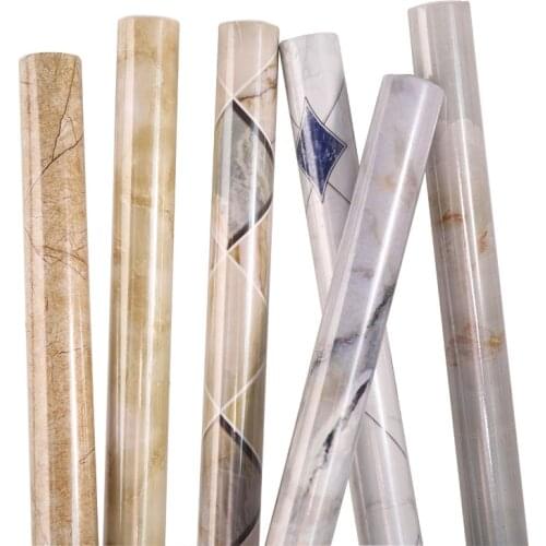 1/2/3/5/10M Kitchen Marble Contact Paper PVC Wall Sticker Marble Counter Top Sticker Self Adhesive Waterproof Wallpaper