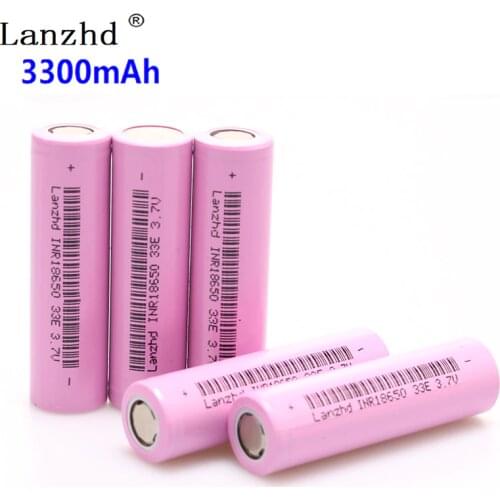 1~8pcs 18650 3.7V INR18650 Rechargeable batteries lithium li ion 3.7v 30a large current 18650VTC7 18650 battery