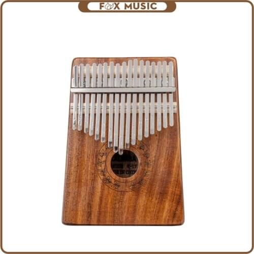 17 Keys Kalimba Thumb Piano Portable Finger Flexible Piano African Kalimba Made Of Single Board High-Quality Wood KOA K03-K