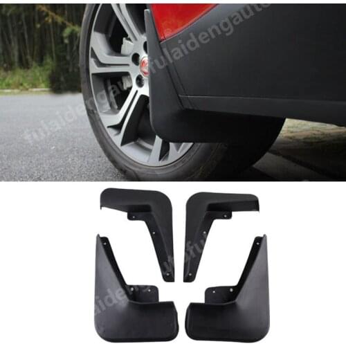 4pcs For Jaguar E-PACE 2018-2019 Mud Splash Flap Guard Mudguard Protector Fender Car Accessories
