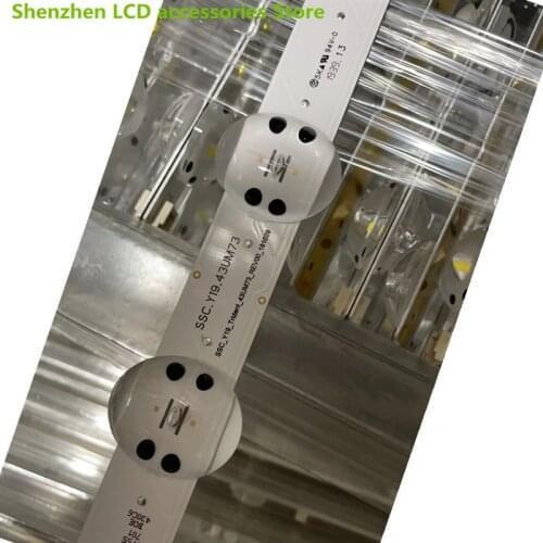 9piece - 3TV SSC_Y19_43UM73 425MM 7LED 6V 43inch use aluminium 100%new LCD TV backlight bar