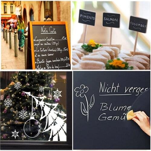 White & Coloured Erasable Liquid Chalk Marker Pens Drawing 1PC For Highlighters Window Art Blackboard Writing Glass LED Boa L8Z4