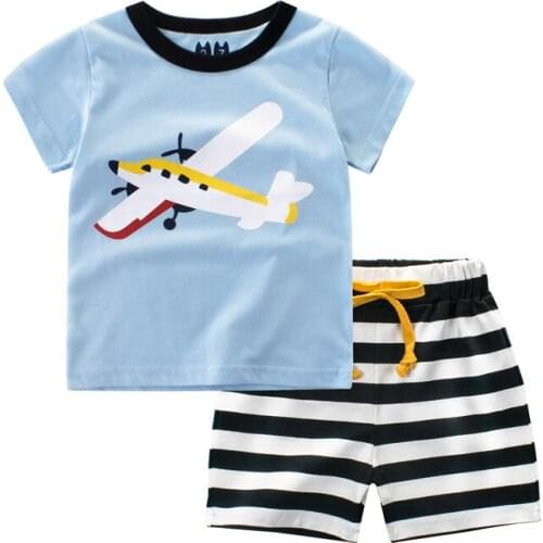 Kids Shorts Suits Children Tracksuit for Boys Sets 2018 Summer Baby Boy Clothes 2pcs Sport Suits Boys Clothing