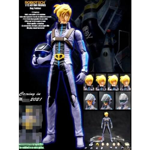 KitzConcept Macross Roy Focker action figure toy 1/12