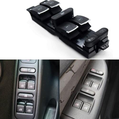 LoyalTop Electric Power Double Window Switch Buttons For VW Passat Golf Jetta MK4 B5 1999 2000 2001 2002 2003 2004 3BD959857