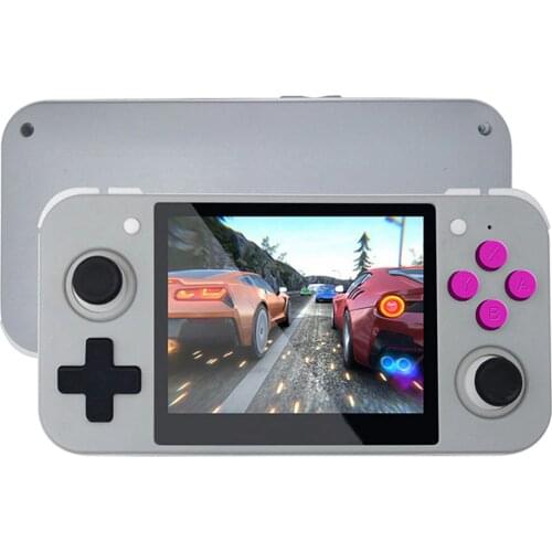 16G+128G TF Card Retro Game Console Mini 3.5 Inch IPS Screen Video Game Player RG350 Linux System Handheld Game Console