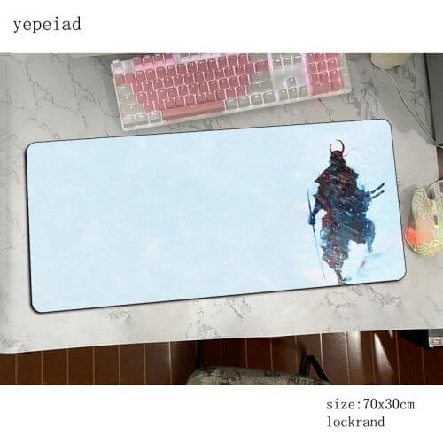 Bushido Samurai mouse pad Popular mats 800x300x3mm Computer mouse mat gaming accessories large mousepad keyboard games pc gamer