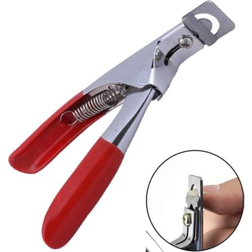 5'' Art Edge Cutter Gel UV Acrylic Fake Nail Clipper Trimmer Tip Manicure Tool Scissor Pedicure artificial