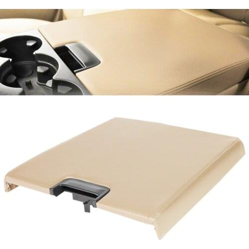 Car Center Console Lid Pickup Armrest Cover Replacement Kit for Chevy Silverado Suburban Tahoe Avalanche GMC Sierra 2007-2013