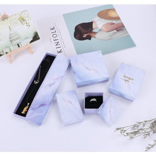 12pcs/lot Jewelry&necklace&Earring DIsplay Box original designs Gradient Ramp Gift box Retro Kraft Paper