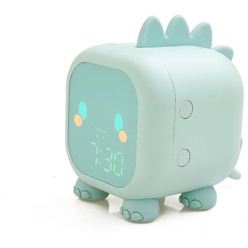 Hot Sale Original Alarm Clock Smart USB Voice Timekeeping Cartoon Silicone Lamp Bedroom LED EYE Protection Night Light Lamp