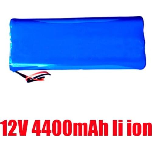Li-ion rechargeable battery pack 11.1v 4400mah 12V for walkie talkie /toys