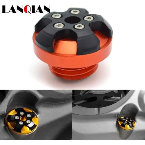 Motorcycle m20*2.5 magnetic engine oil filler Moto Bike Engine Oil Cap cover For yamaha TMAX 500 T MAX 530 MT-09